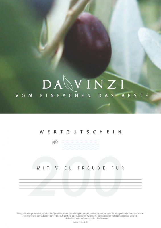 GIFT CARD "MOTIVE OLIVE"