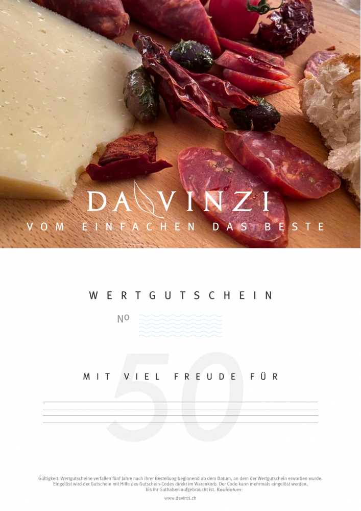 GIFT CARD "MOTIVE ANTIPASTO"