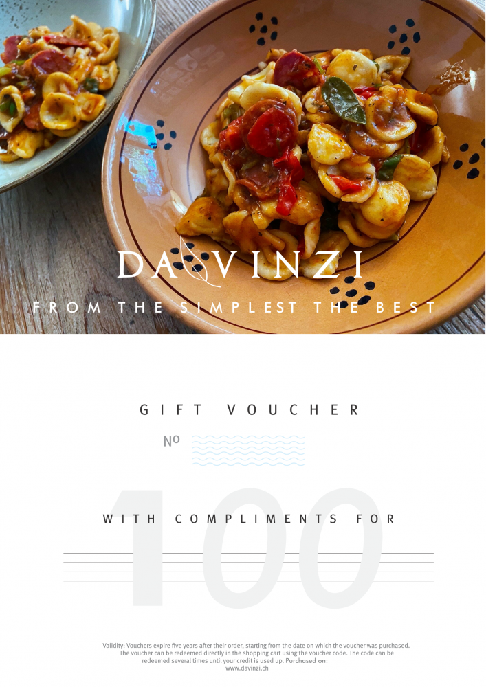 GIFT CARD "MOTIVE PASTA"