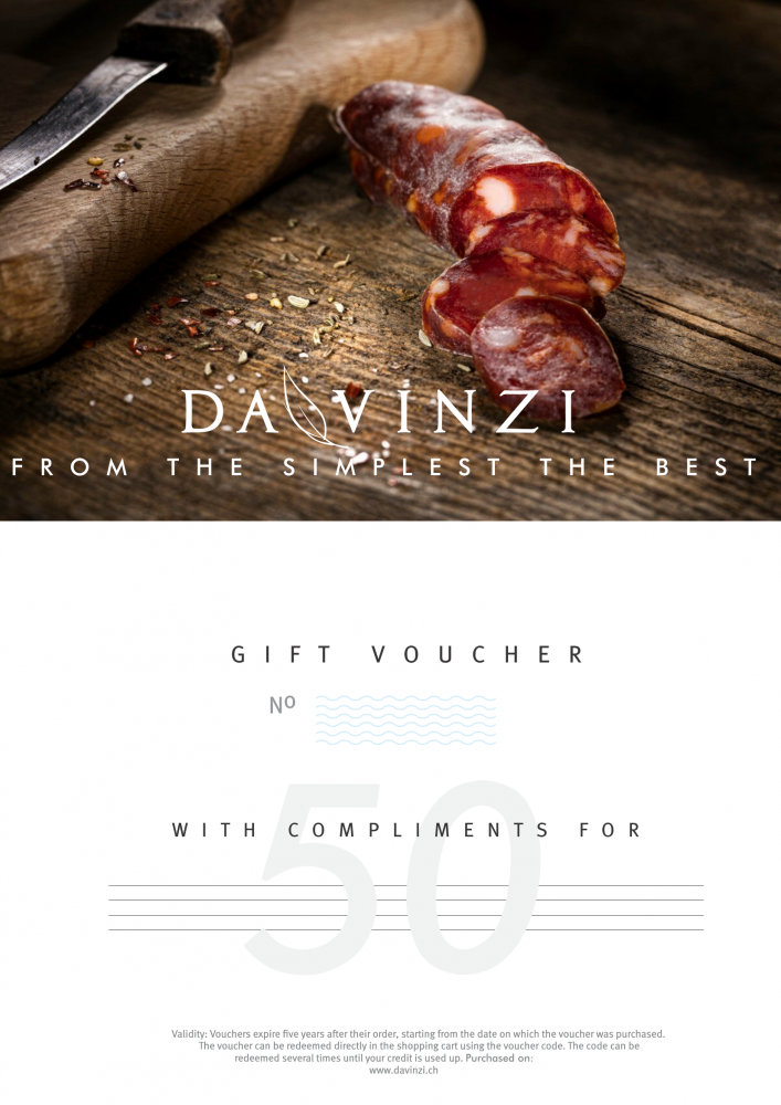 GIFT CARD "MOTIVE LUCANICA"