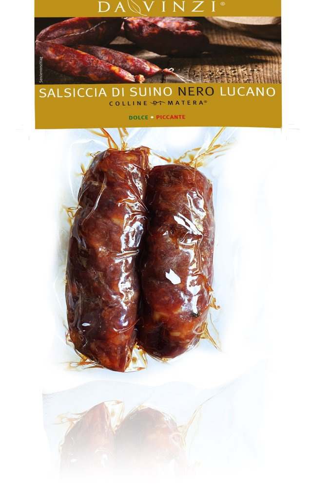 SALSICCIA LUCANICA BLACK PORK  200/220 g